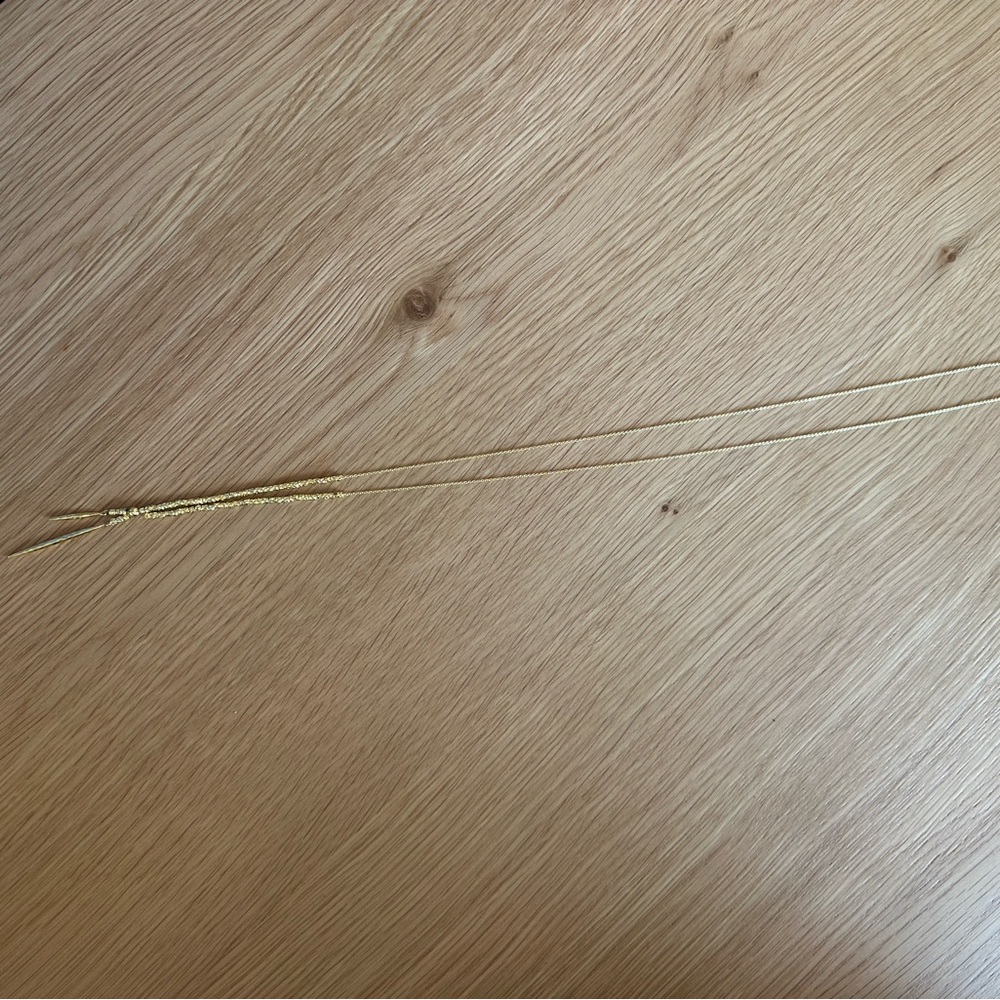 Gorjana Elegant Gold Beaded Necklace - Picture 3 of 4